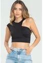 Crop Top Quinn Negro Ragged Pf13120792 de Ragged