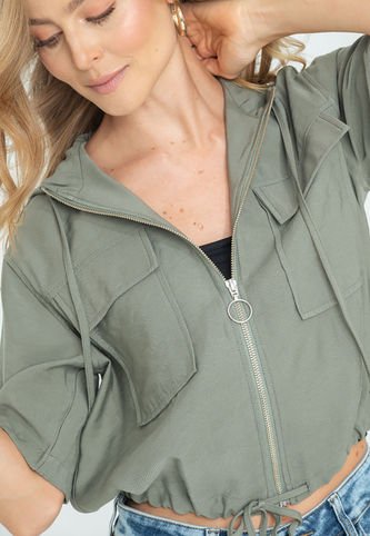 Chaqueta Manga Corta Verde Ragged Pf11130260 Ragged