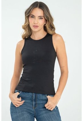 Top Shevyn Negro Ragged Pf13120811