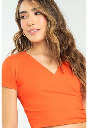 Top Makeno Naranja Ragged Pf13120745