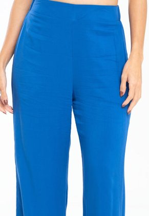 Pantalon Palazzo Mai Azul Ragged Pf11310757