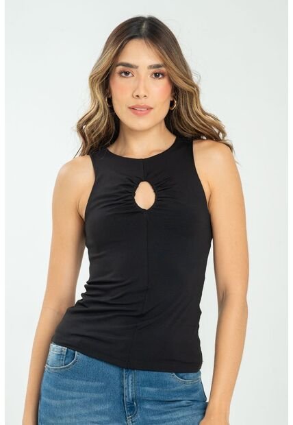 Top Vinyles Negro Ragged Pf13120799