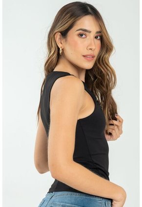 Top Vinyles Negro Ragged Pf13120799