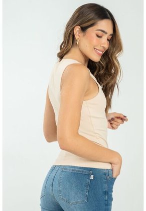 Top Vinyles Beige Ragged Pf13120799