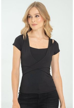 Top Art Negro Ragged Pf13120814