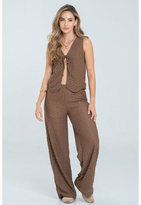 Pantalon Santorini Café Ragged Pf11310898