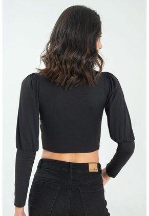 Crop Top Atwood Negro Ragged Pf13120797