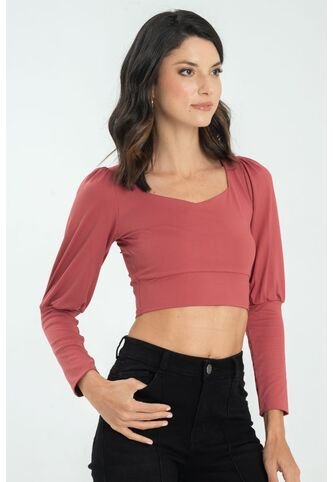 Crop Top Atwood Rojo Ragged Pf13120797 Ragged