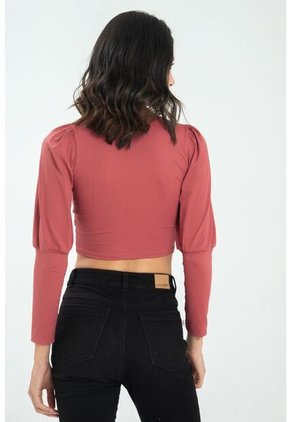Crop Top Atwood Rojo Ragged Pf13120797