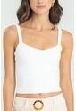 Crop Top Crosbhie Blanco Ragged Pf13120810 de Ragged