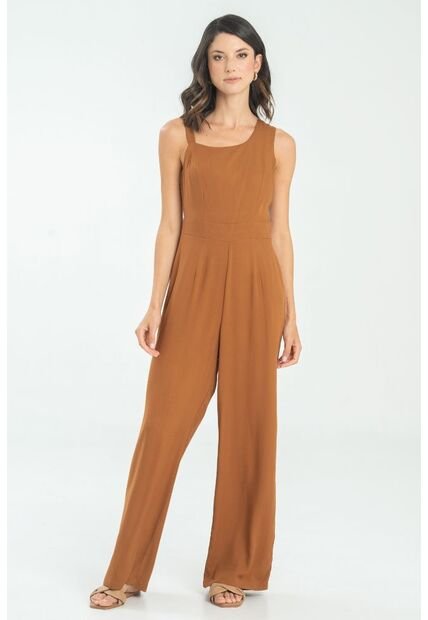 Enterizo Largo Lashaky Café Ragged Pf11530121