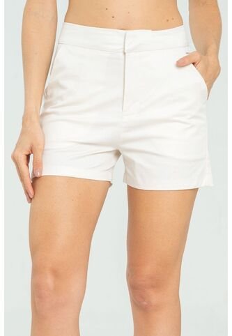 Short Asimetrico Blanco Ragged Pf11340150 Ragged