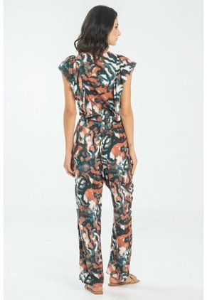 Enterizo Largo Saretha Verde Ragged Pf11530125