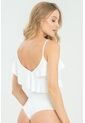 Body Asimetrico Bolero Blanco Ragged Pf13100032 de Ragged