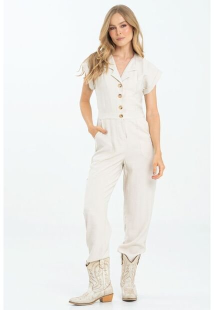 Enterizo Largo Rayden Beige Ragged Pf11530126