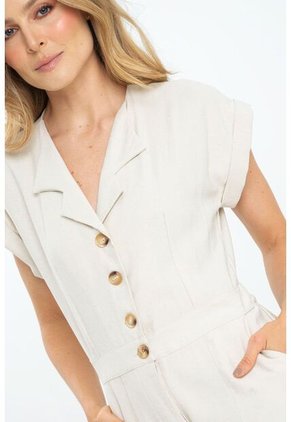 Enterizo Largo Rayden Beige Ragged Pf11530126