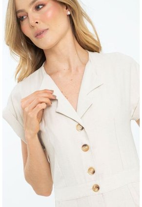 Enterizo Largo Rayden Beige Ragged Pf11530126