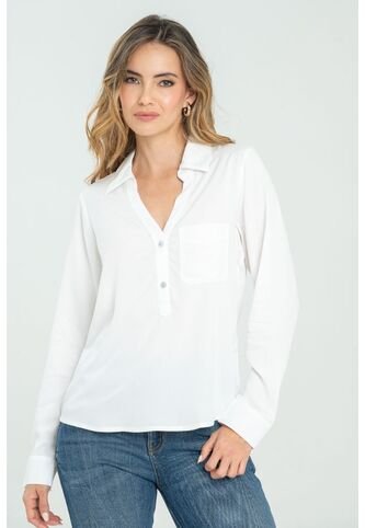Camisa Mangostino Blanco Ragged Pf11112841 Ragged