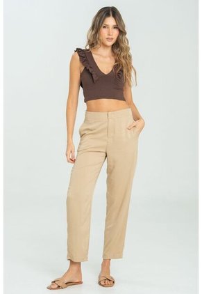 Crop Top Hattie Café Ragged Pf13120820