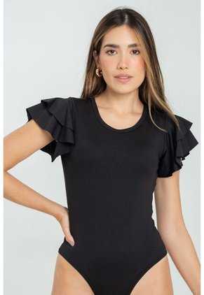 Body Majo Negro Ragged Pf13100038