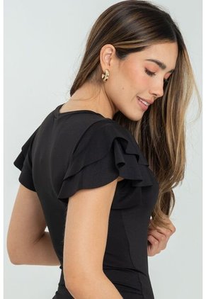 Body Majo Negro Ragged Pf13100038