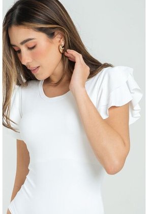 Body Majo Blanco Ragged Pf13100038