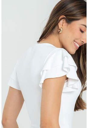 Body Majo Blanco Ragged Pf13100038