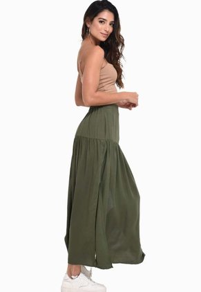 Falda Florencia Verde Ragged Pf11320421