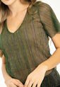 Blusa Antillas Verde Ragged Pf12120227 de Ragged