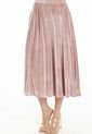 Falda Midi Velvet Rosa Ragged Pf11320410 de Ragged