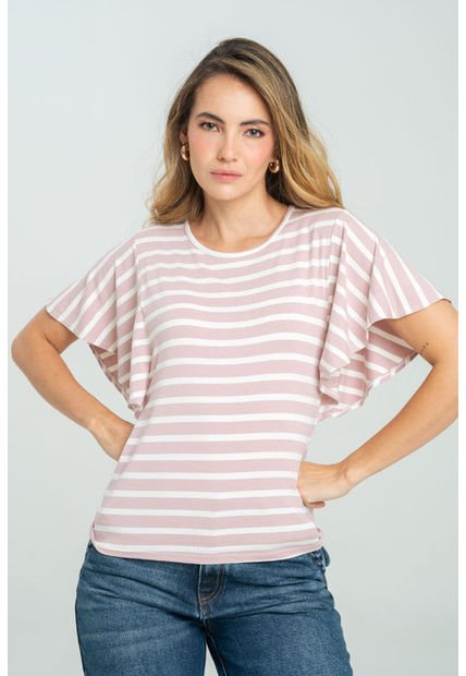 Blusa Cordova Rosa Ragged Pf11121136