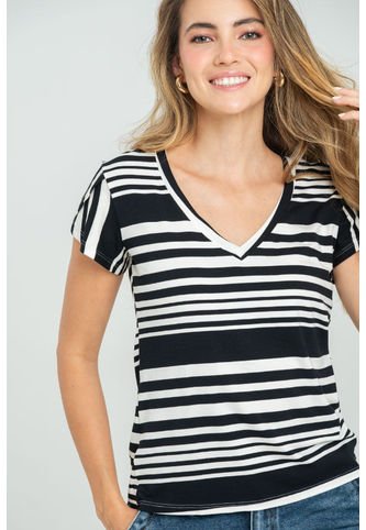 Blusa Liberty Negro Ragged Pf11121135 Ragged