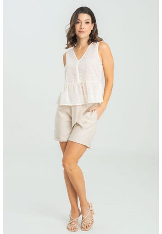 Short Veraz Beige Ragged Pf11340161 Ragged