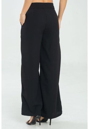 Pantalon Pretina Asimetrica Negro Ragged Pf11310869