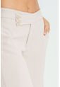 Pantalon Pretina Asimetrica Beige Ragged Pf11310869 de Ragged