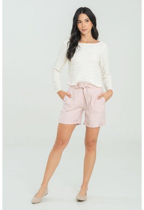 Short Veraz Rosa Ragged Pf11340161