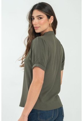 Blusa Zafiro Verde Ragged Pf11112834