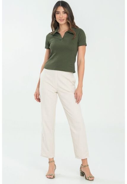 Camiseta Polo Suzie Verde Ragged Pf11121152