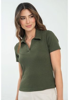 Camiseta Polo Suzie Verde Ragged Pf11121152