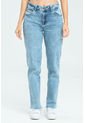 Jeans Mom Fit Cacao Azul Ragged Pf21350035 de Ragged