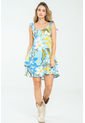 Vestido Summer Azul Ragged Pf11511349 de Ragged