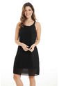 Vestido Halter Brillo Negro Ragged Pf12510290 de Ragged