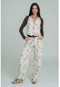 Jeans Slouchy Flora Blanco Ragged Pf21350086 de Ragged