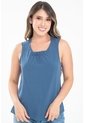 Blusa Hecenta Azul Ragged Pf31113670 de Ragged