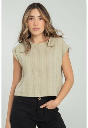 Blusa Terra Verde Ragged Pf11112986