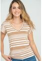 Blusa Liberty Beige Ragged Pf11121135 de Ragged