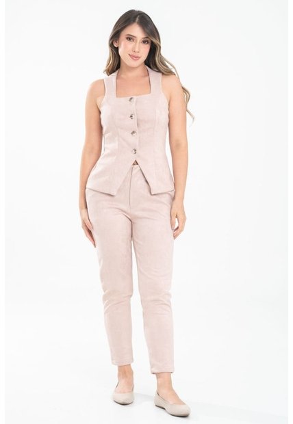 Pantalon Durazno Crudo Ragged Pf31310799