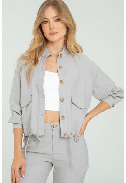 Chaqueta Bolonia Plateado Ragged Pf11130255