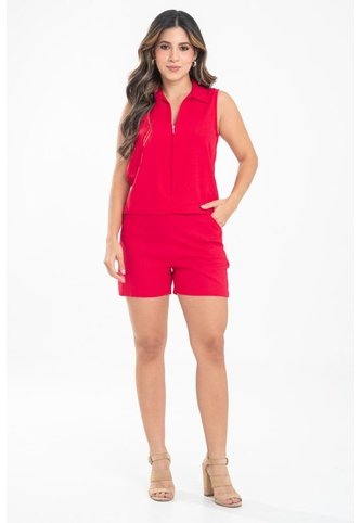 Short Summer Rojo Ragged Pf31340244 Ragged