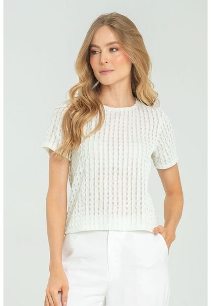 Blusa Nhova Verde Ragged Pf11112994